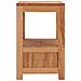 Comodino 40x30x50 Cm In Legno Massello Di Teak - Foto miniatura 4