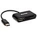 Sd-micro Sd Memory Reader + 1 Usb Port To Usb-c Interface - Foto miniatura 1
