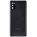Copri Batteria Samsung Galaxy A41 Facciata Posteriore Originale Nero - Foto miniatura 1