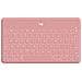 Keys-to-go - Tastatur - Bluetooth - Qwerty - Spanisch - Blush Pink - Fr Apple Ipad / iphone / tv - Foto miniatura 1