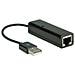Value USB 2.0 - RJ-45 RJ-45 RJ45, USB Nero cavo di interfaccia e adattatore - Foto miniatura 2
