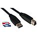 MC923AB-3M / N, USB A, USB B, Maschio / maschio, USB 3.0 - Foto miniatura 1