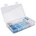 Scatola Perline In Silicone - Blu - Foto miniatura 1