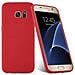 Custodia Compatibile Con Samsung Galaxy S7 In Candy Rosso - Coperchio Protettivo In Silicone Tpu Flessibile - Foto miniatura 3