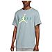 T-shirt Da Uomo Air Wordmark Celeste Taglia M Cod Ck4212-392 - Foto miniatura 1