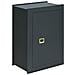 Ideal 10 281380 Cassaforte A Muro Con Serratura A Chiave, Cassaforte Da Incaso A Parete Per Abitazioni, Alto Livello Di Sicurezza Facile Da Usare, 52 X 36 X 22 Cm, 27 L - Foto miniatura 1