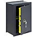 Ideal 10 281380 Cassaforte A Muro Con Serratura A Chiave, Cassaforte Da Incaso A Parete Per Abitazioni, Alto Livello Di Sicurezza Facile Da Usare, 52 X 36 X 22 Cm, 27 L - Foto miniatura 3