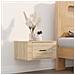 Comodini A Muro 2 Pz Rovere Sonoma 50x36x25 Cm - Foto miniatura 3