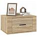 Comodini A Muro 2 Pz Rovere Sonoma 50x36x25 Cm - Foto miniatura 4