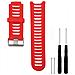Cinturino Per Orologio In Silicone Garmin Forerunner 910xt Red - Foto miniatura 1