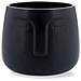 Vaso Moa Nero Ceramica 13,5 X 13 Cm - Foto miniatura 1