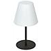 Lampada Da Tavolo Contemporaneo Arcadia Metallo Nero 1 Luce E27 42w Ip65 - Foto miniatura 1