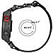 Cinturino Orologio Da 22 Mm Per Garmin Quatix 7 Pro /fenix /fenix 6/fenix 5 Taglia M Nylon Black - Foto miniatura 4