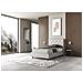 Letto Priya 150x190 Rete E Contenitore Bianco - Foto miniatura 3