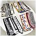 Elegante Fascia Francese, Facile Da Acconciare Black Border Small Floral - Foto miniatura 2