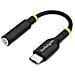 Adattatore Audio da USB-C a Jack 3,5 mm da 12,7cm - Dongle USB Type-C a Jack TRRS per Cuffie e Auricolari, DAC a 32 bit; supporta USB-C /Thunderbolt - Foto miniatura 1