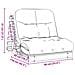 Divano Letto Futon con Materasso 90x206x11cm Pino Impregnato - Foto miniatura 10