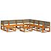 Lusso Casadino -  Set Divano Giardino 9 Pz Con Cuscini Legno Massello Di Acacia - Foto miniatura 2