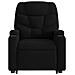 Poltrona Alzapersona Massaggiante Reclinabile Nera in Tessuto - Foto miniatura 9