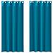 Tende con tende 2 pcs Turchese Poliestere - Foto miniatura 1