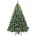 Albero di Natale artificiale con 300 LED Verde 180 cm PE e PVC - Foto miniatura 3