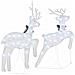 Renne LED 2 pcs Bianco Freddo Tessuto - Foto miniatura 7