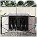 Capanno per Biciclette 3 pcs Antracite 215 x 206 x 157 cm - Foto miniatura 4