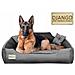 Cuccia per cani personalizzabile 100x75 cm con cuscino impermeabile grigio - Foto miniatura 6