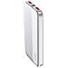 Power Bank 10000mAh, Ricarica Rapida PD 22.5W, USB-A, USB Type-C, Micro USB, Bianco, colore Bianco - Foto miniatura 1