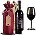 Confezione Da 12 Sacchetti Di Iuta Con Coulisse - Sacchetti Regalo Rustici Per Bottiglie Da 750ml Red - Foto miniatura 5