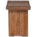 Pouf Naturale 40 x 25 x 31 cm Legno di Mogano - Foto miniatura 6