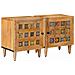 Armadio da Notte 2 pcs Naturale 40 x 33,5 x 46 cm - Foto miniatura 1
