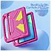 Cover per Galaxy Tab S10 FE - Rosa, Antiurto, Con Soporte - Foto miniatura 3