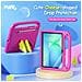 Cover per Galaxy Tab S10 FE - Rosa, Antiurto, Con Soporte - Foto miniatura 4