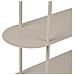 Libreria Rieti A 5 Ripiani In Metallo Sabbia 90×31×150 Cm - Foto miniatura 3