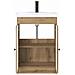 Set di mobili per il bagno Rovere Artigianale 56 x 37,5 x 81 cm - Foto miniatura 2