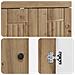 Set di mobili per il bagno Rovere Artigianale 56 x 37,5 x 81 cm - Foto miniatura 9