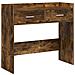 Tavolo consolle Rovere Fumo 90 x 35 x 80 cm - Foto miniatura 1