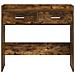 Tavolo consolle Rovere Fumo 90 x 35 x 80 cm - Foto miniatura 4