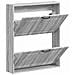 Mobiletto per Scarpe da Muro UTRECHT 71 x 17 x 86 cm - Foto miniatura 3