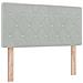 Letto ottomano con materasso Grigio Chiaro 120 x 200 cm Velluto - Foto miniatura 4