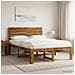 Letto matrimoniale con testiera ROSTOCK Naturale 150 x 200 cm - Foto miniatura 4