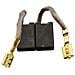 Spazzole di carbone per Atlas Copco WS21-230 EGVX - 8 x 14 x 20 mm - coppia - Foto miniatura 1