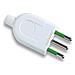 IPW-SP16-WH - Spina 2P+T 16A Bianco - Foto miniatura 1