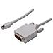 Cavo Adattatore Displayport Mini Dp / Maschio - Dvi (24+1) / Maschio Mt. 3 - Foto miniatura 2