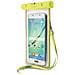 Cust Impermeabile Smartphones Up To 5.1'' con chiusura rigida e laccetto IPX8 - VERDE - Foto miniatura 2
