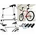 Sistema Di Sollevamento Bici Staffa A Soffitto Tetto Salvaspazio Per Bicicletta - Foto miniatura 6