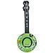 Banjo Hippie Gonfiabile Verde - Foto miniatura 1
