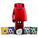 Macchina da Caffè Semi-automatica Frog Serbatoio 1,5 Lt. Potenza 650 Watt Colore Rosso + 60 Cialde in OMAGGIO - Foto miniatura 1