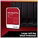WD Rosso Pro 10TB 3.5"" NAS Hard Disk Interno, 7200 RPM, WD102KFBX - Foto miniatura 3